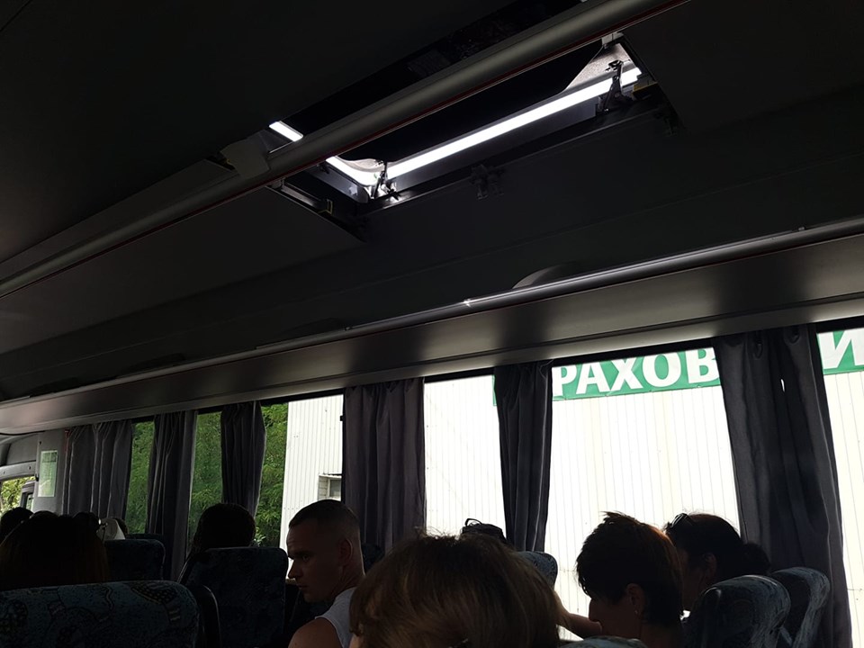 Харьковские автобусы обыскивают с собаками