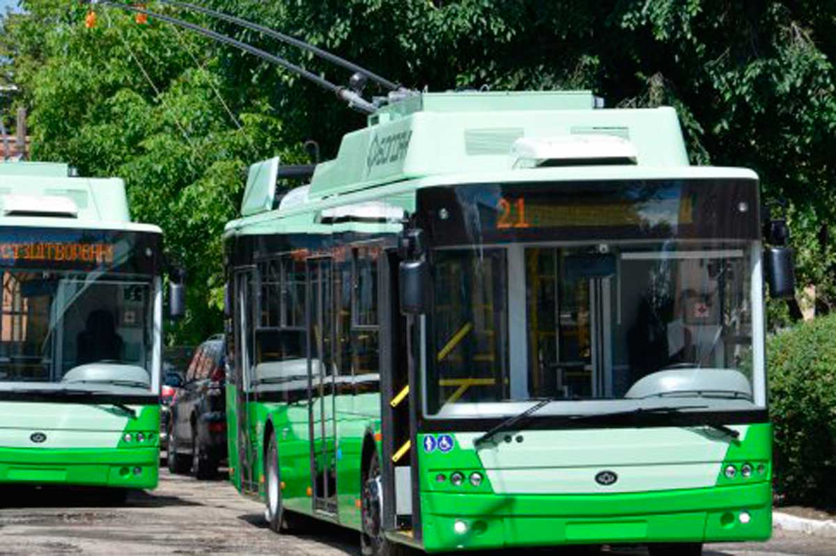 В Харьков пришли новые троллейбусы