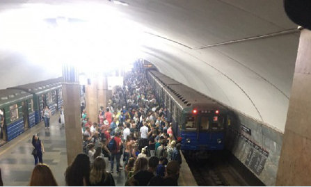В харьковском метро заменили состав