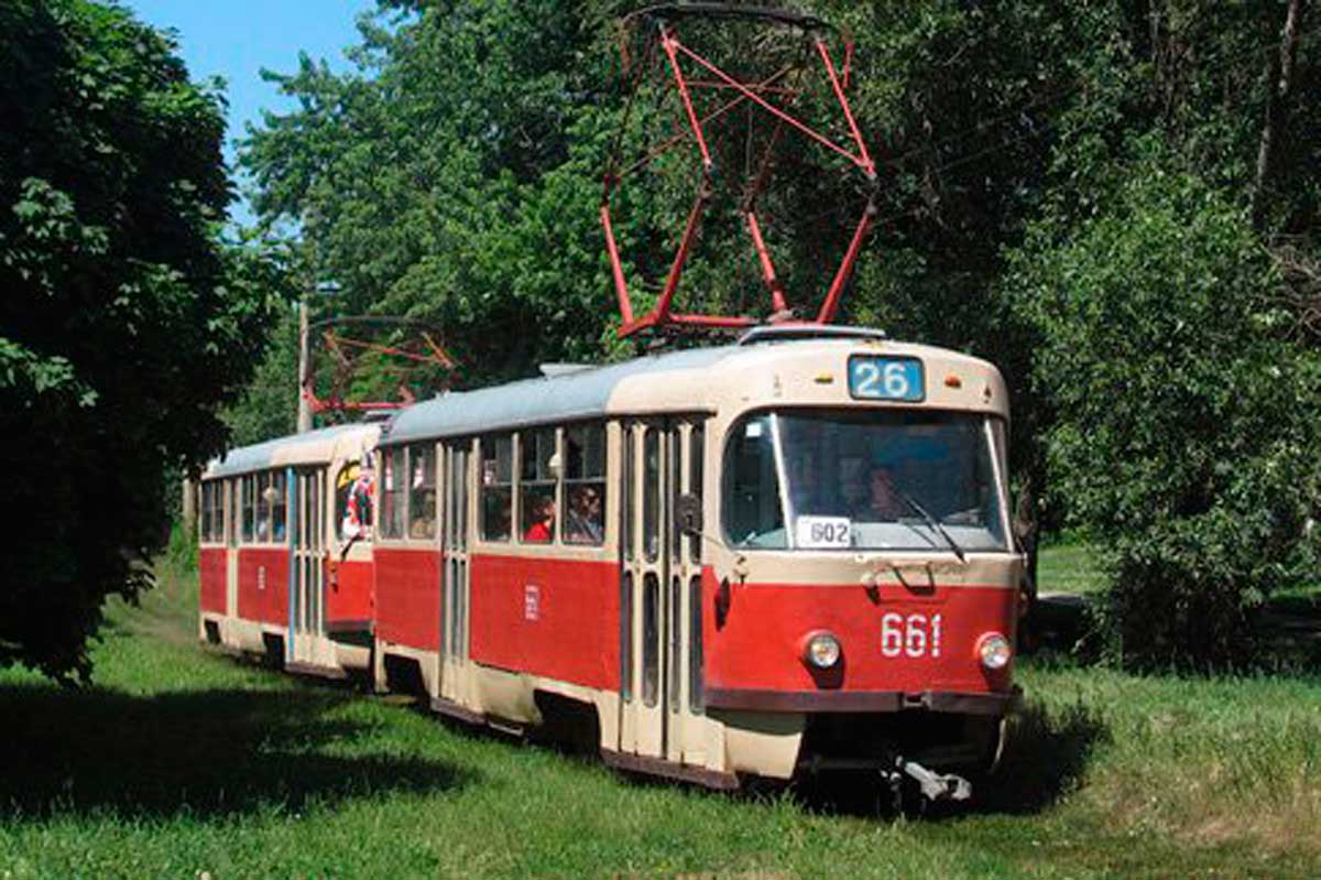 В Харькове трамвай на неделю изменит маршрут