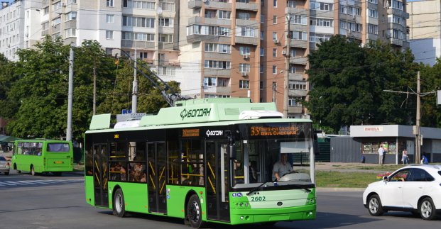 В Харькове троллейбусы изменили маршруты
