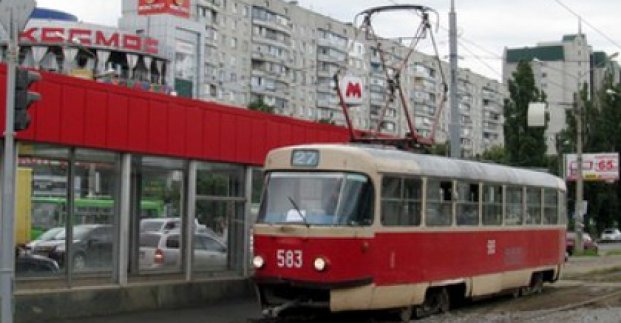 В Харькове трамваи изменят маршруты