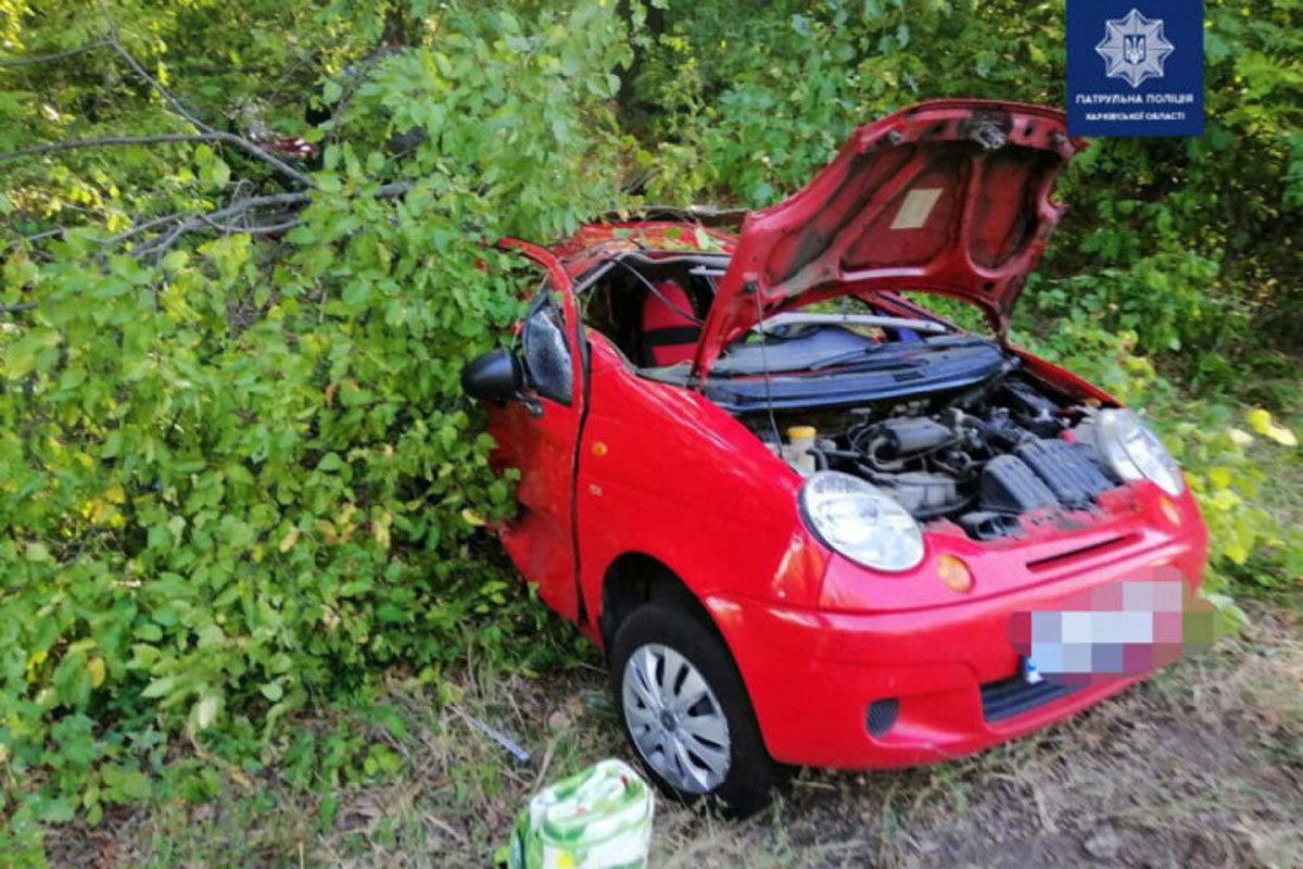 ДТП на Окружной: автомобиль выбросило на обочину (фото)