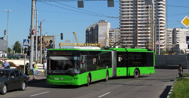 В Харькове троллейбус изменит маршрут