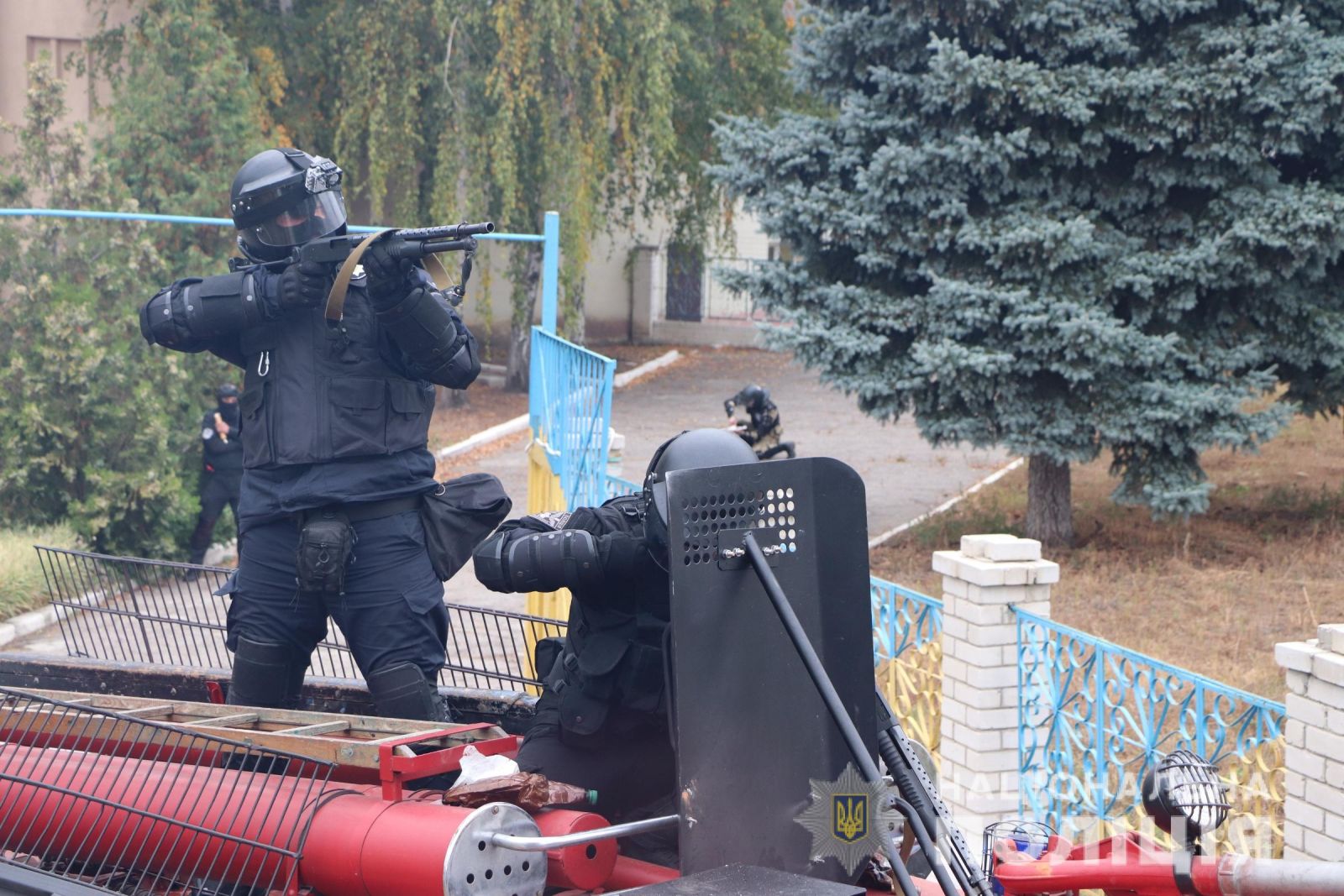 В Харькове прошли тактические учения силовиков (фото)