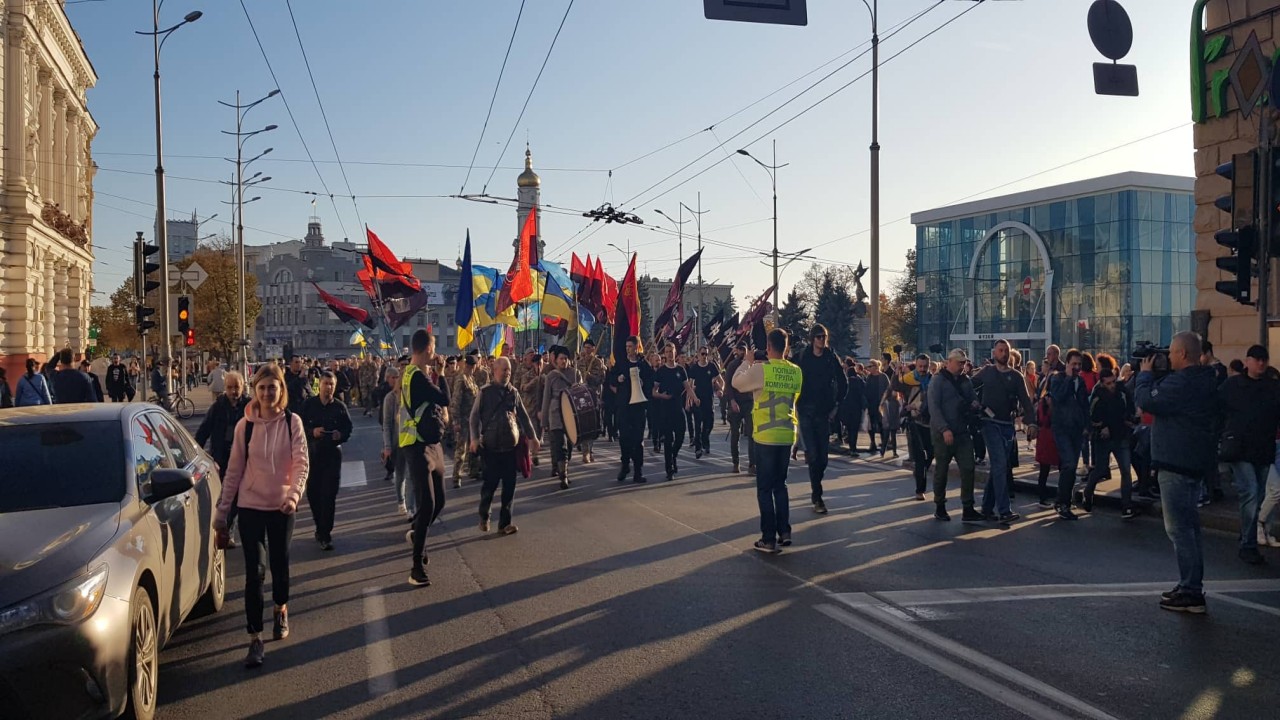 Марш "Нет капитуляции!" прошел в Харькове (фото)