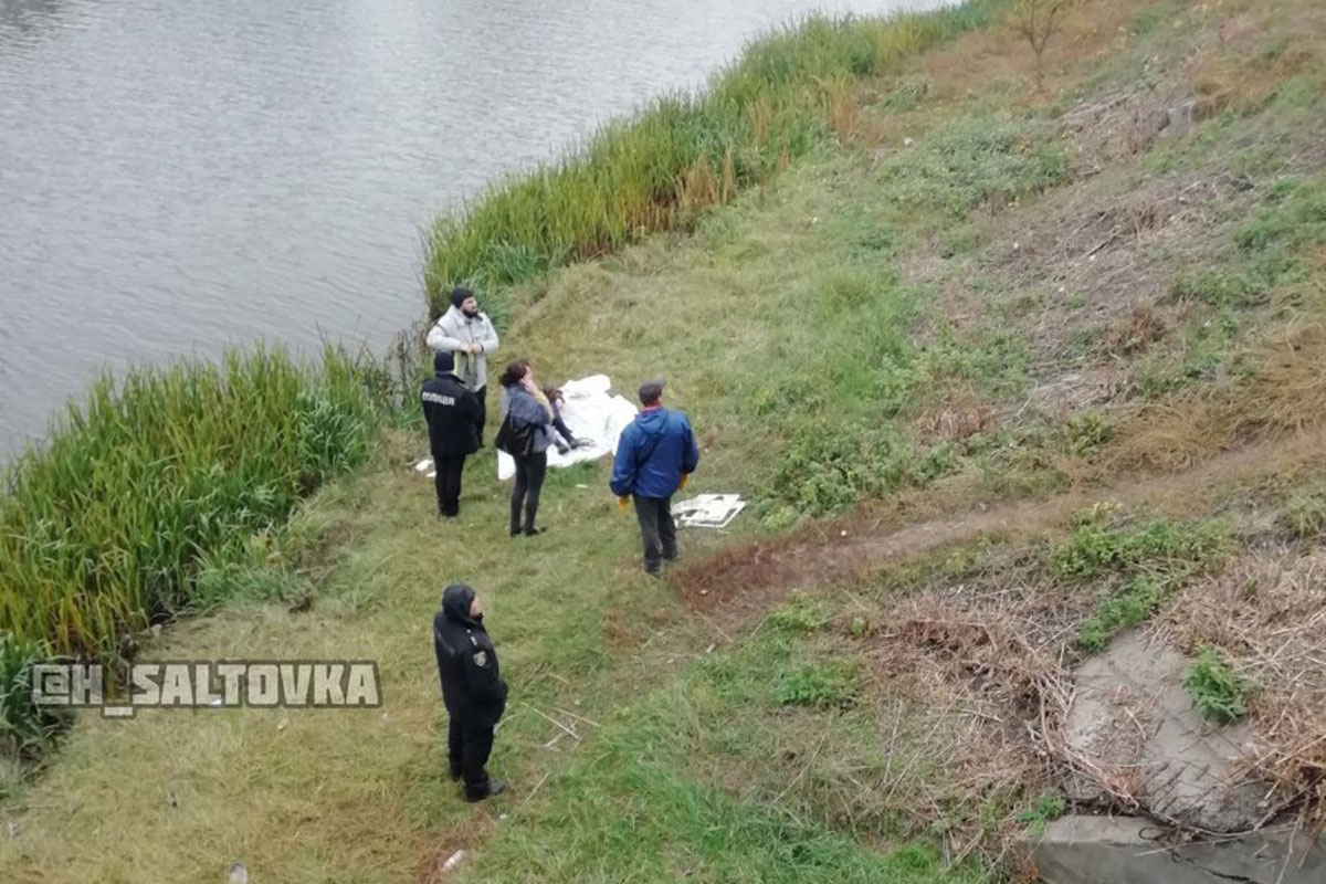 В харьковской реке нашли труп