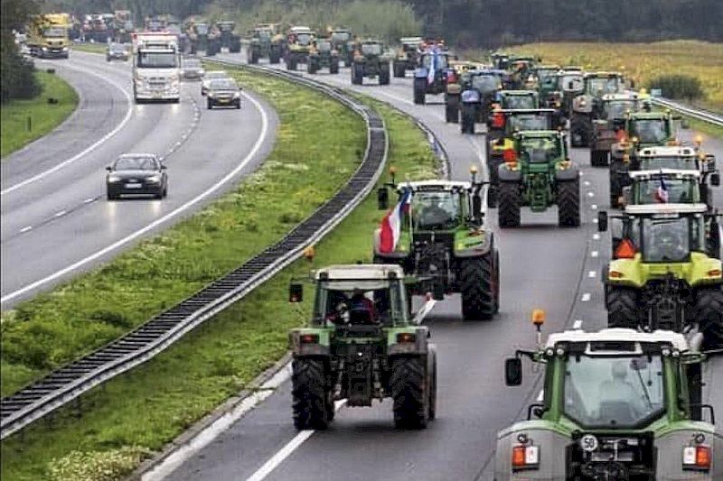 В Харьковской области протестовали фермеры