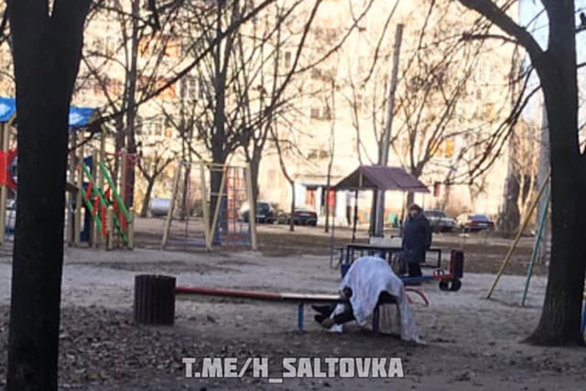 На Салтовке - труп (фото 18+)