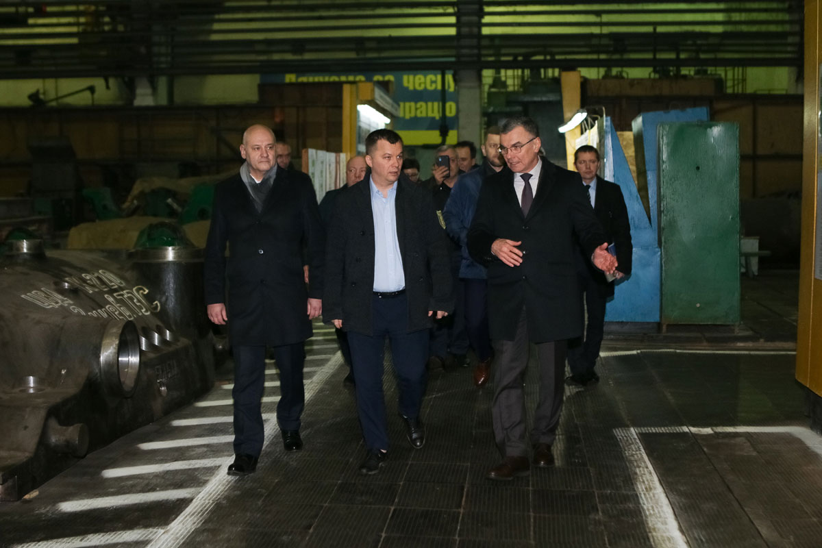 Министр экономики посетил "Турбоатом"