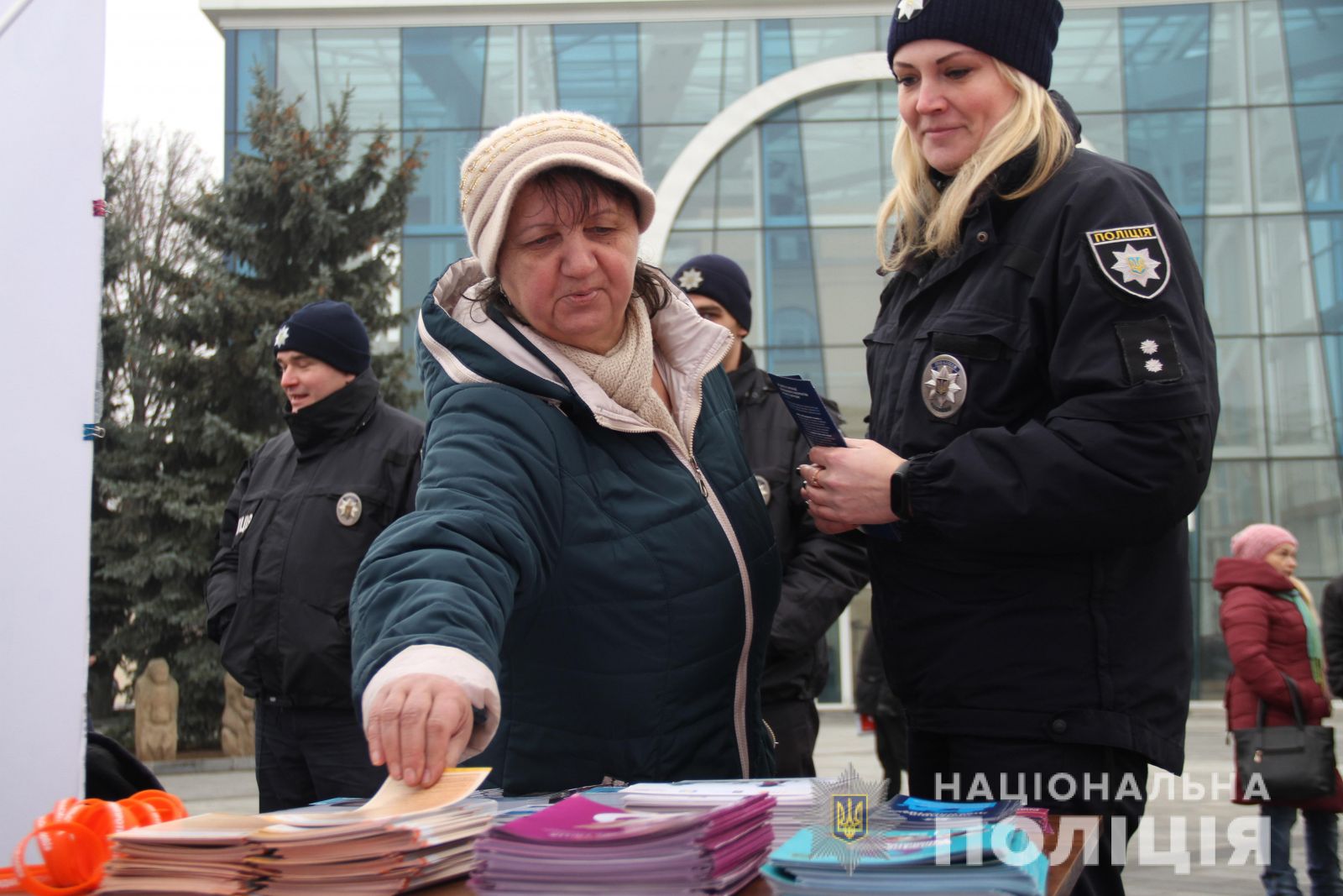 В Харькове копы вышли на акцию