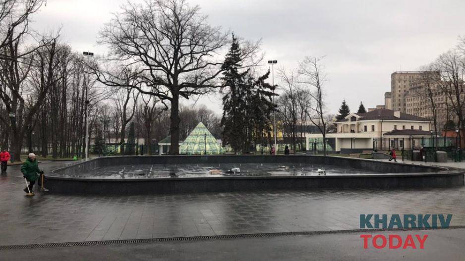 Как выглядит фонтан в саду Шевченко после реконструкции (фото)