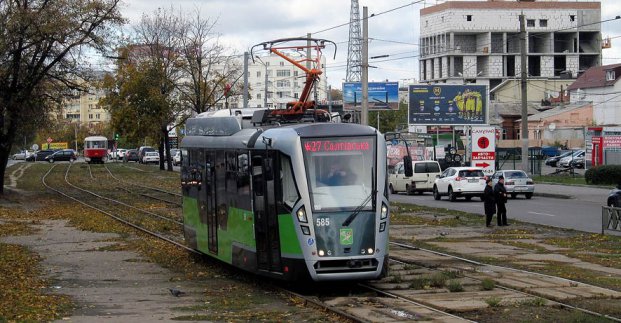 Салтовские трамваи изменят маршруты