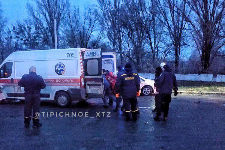 В Харькове человек провалился под лед (фото, дополнено)
