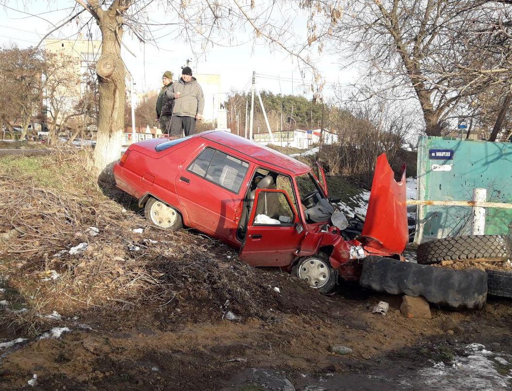 В Подворках разбилась Славута