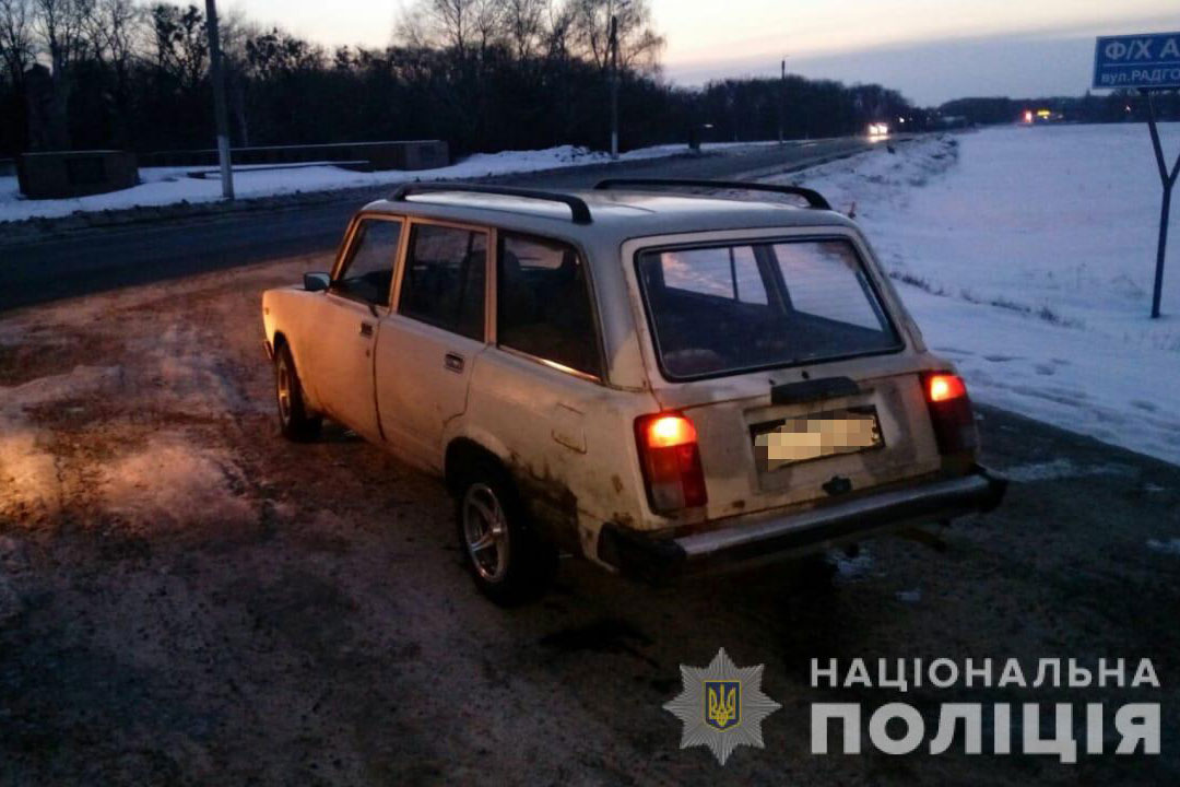 Под Харьковом пьяный парень угнал машину