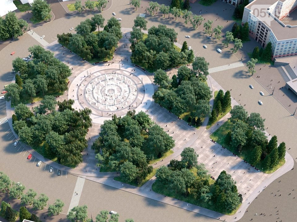 Каким будет фонтан в сквере на площади Свободы