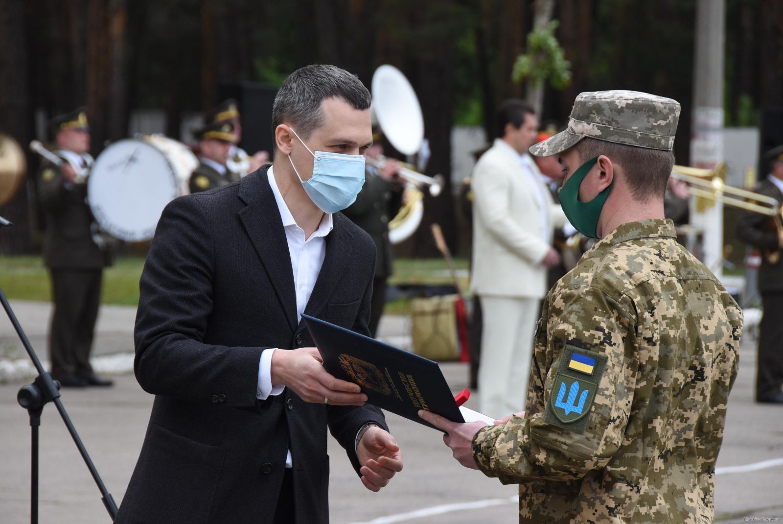 Под Харьковом открыли мемориал погибшим воинам