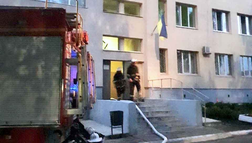 В Краснограде из-за дыма в больнице эвакуировали пациентов