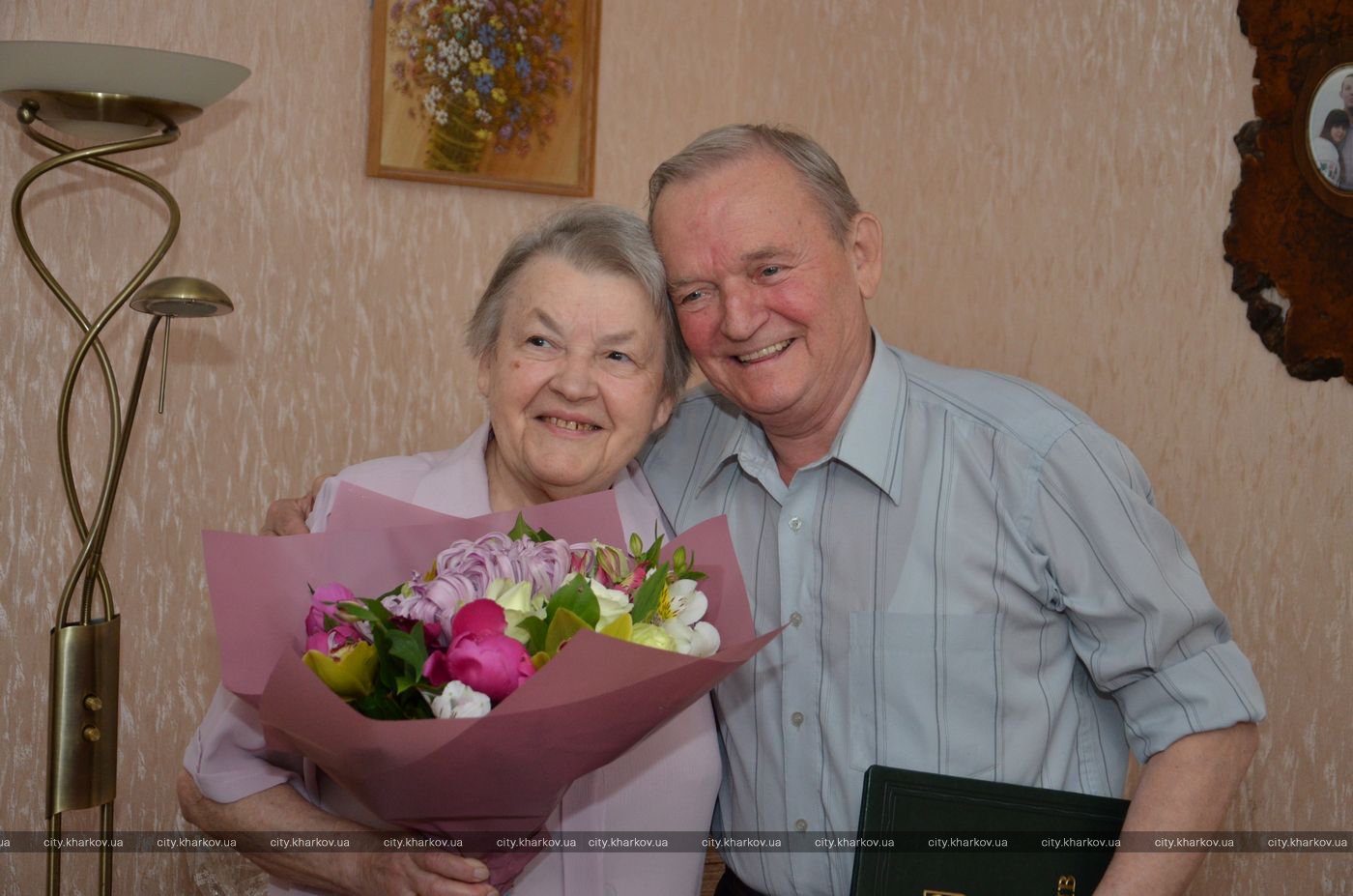 Шестьдесят лет вместе: пара из Харькова отметила бриллиантовую свадьбу