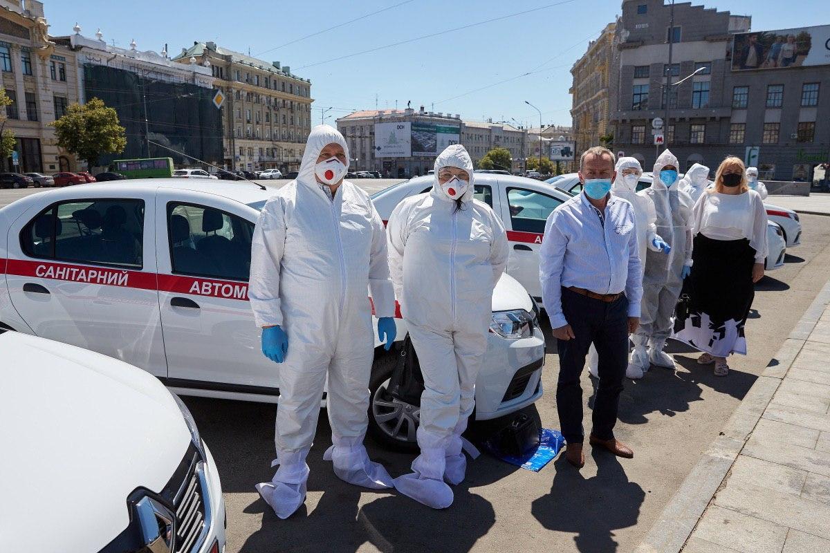 Коронавирус: Харьков получил 10 специальных автомобилей
