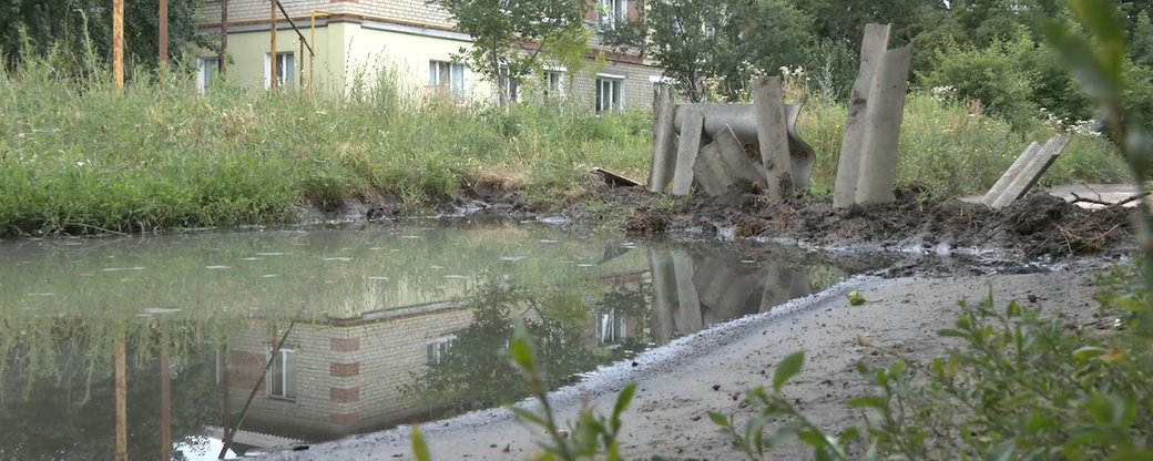 В поселке под Харьковом пять дней нет воды