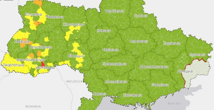 Харьков оставили в "зеленой" зоне карантина