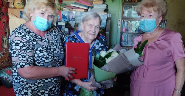 Харьковская долгожительница отпраздновала день рождения