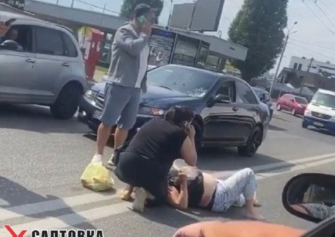 На Салтовке сбили женщину