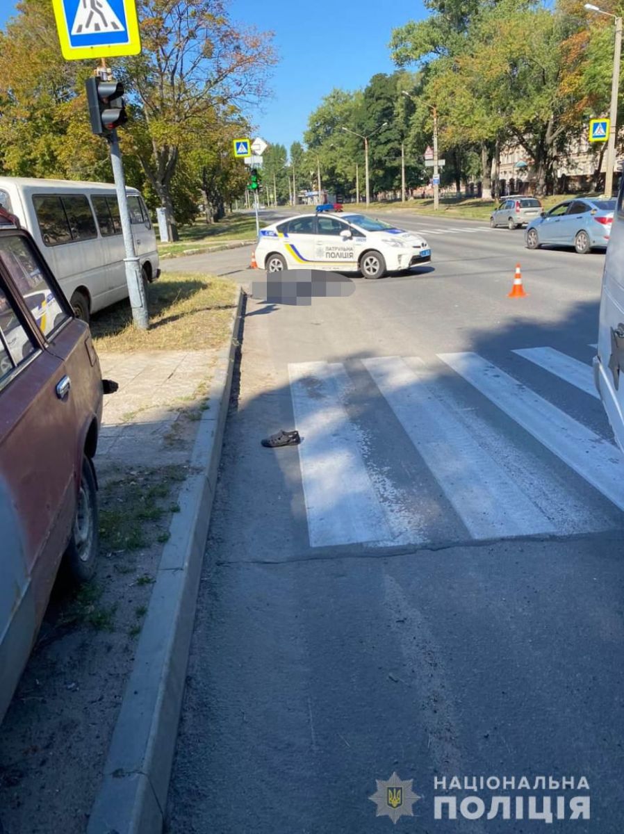 дтп, салтовское шоссе, пешеход
