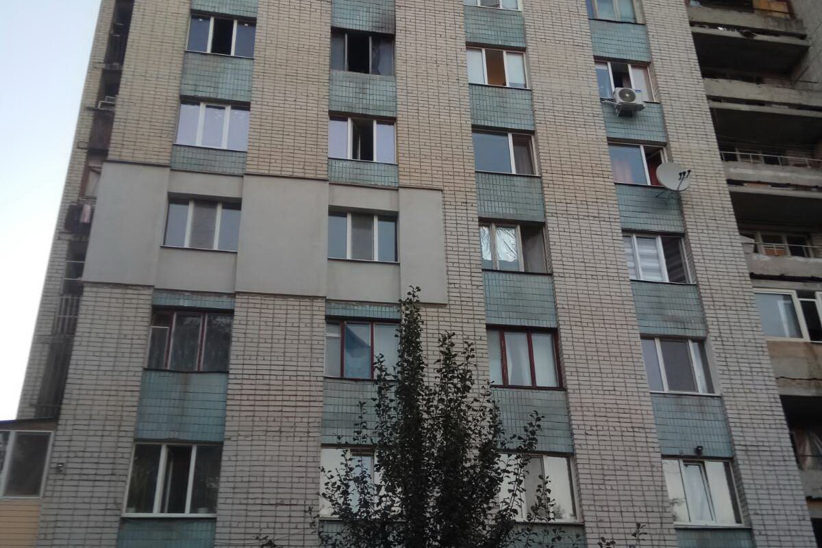 Пожар в Харькове: есть жертвы
