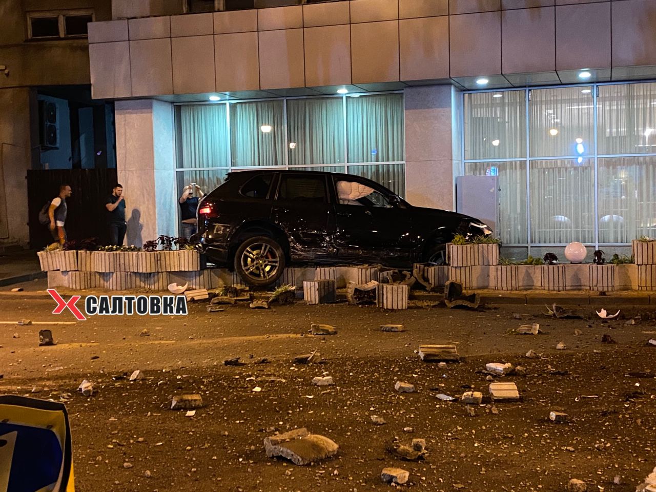 Авария порше видео