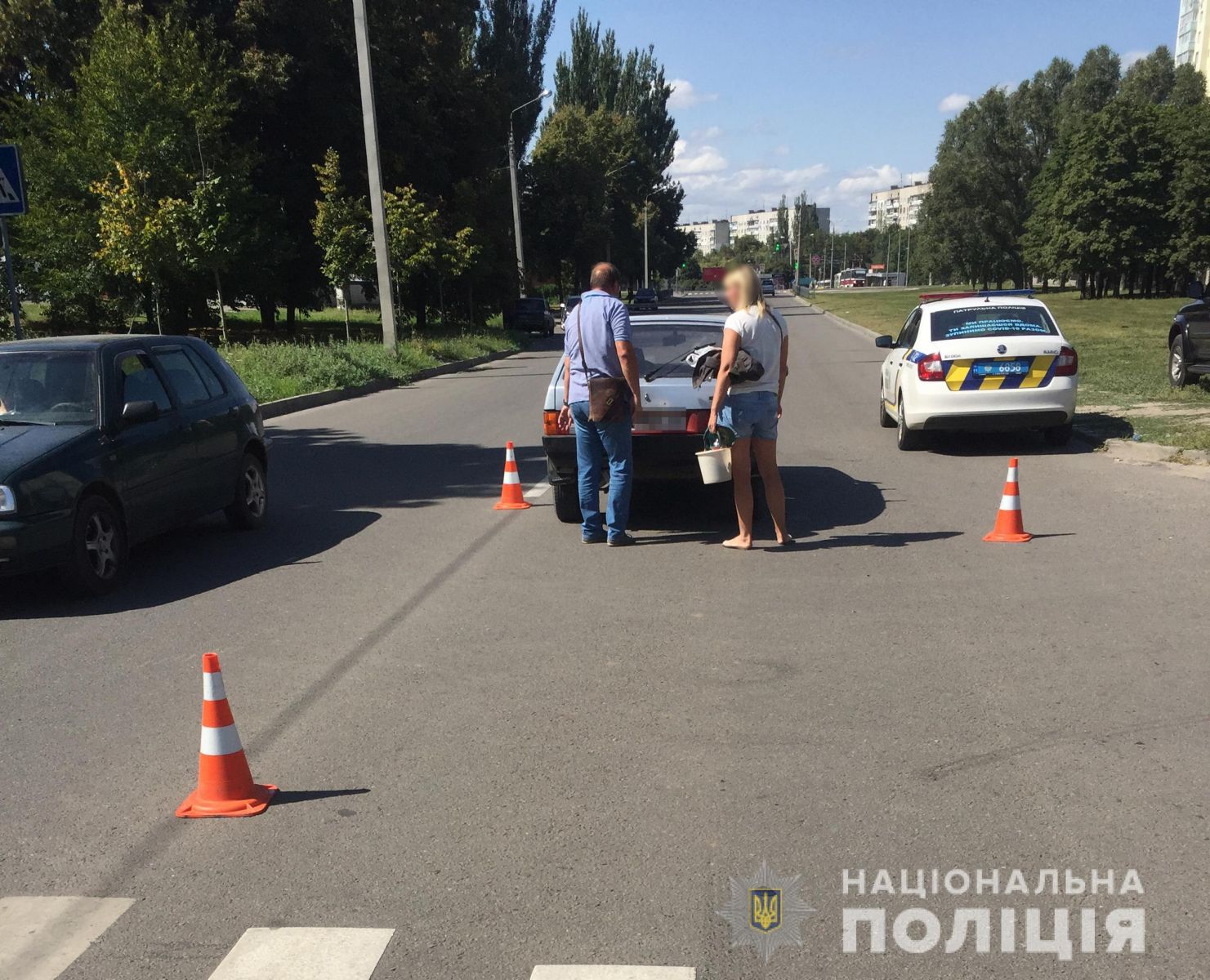 Полиция ищет свидетелей ДТП на Салтовке