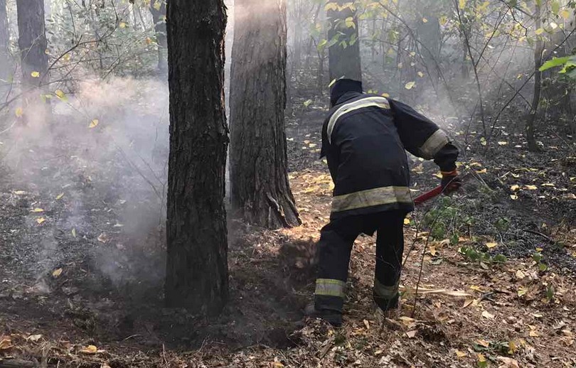 За вчерашний день харьковские МЧСники 43 раза выезжали на пожары на открытой территории