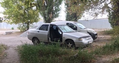 На Клочковской заметили машину без дверей
