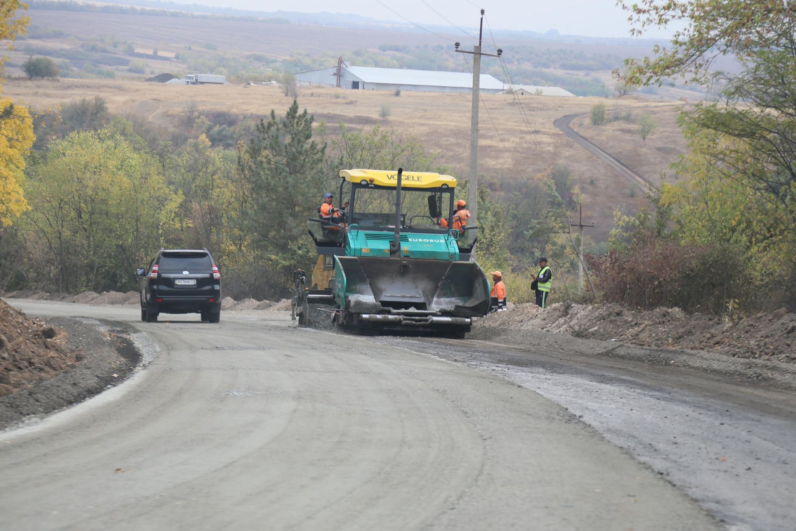 Дорогу Изюм - Барвенково отремонтируют в этом году