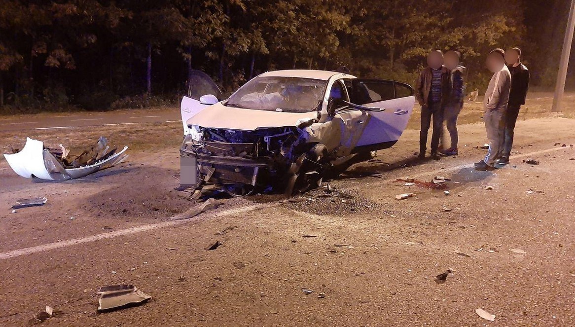 В ДТП на Белгородском шоссе пострадали четыре человека