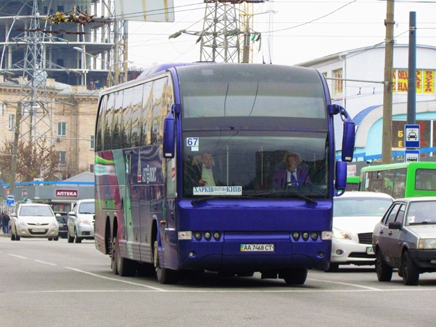 Автобус из Харькова – в тройке самых популярных