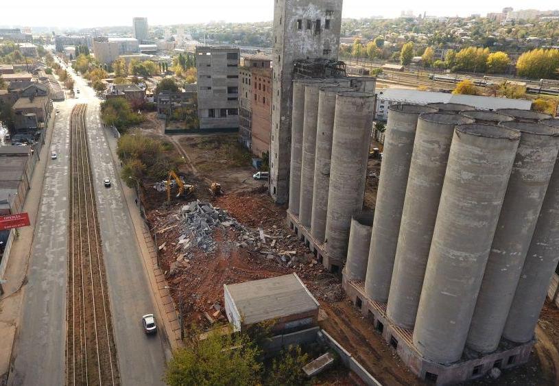 Что будет на месте взорванного элеватора