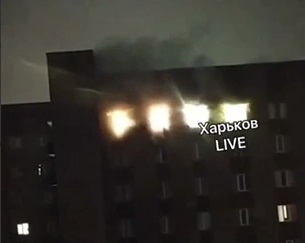 В общежитии на Салтовке – пожар (видео)