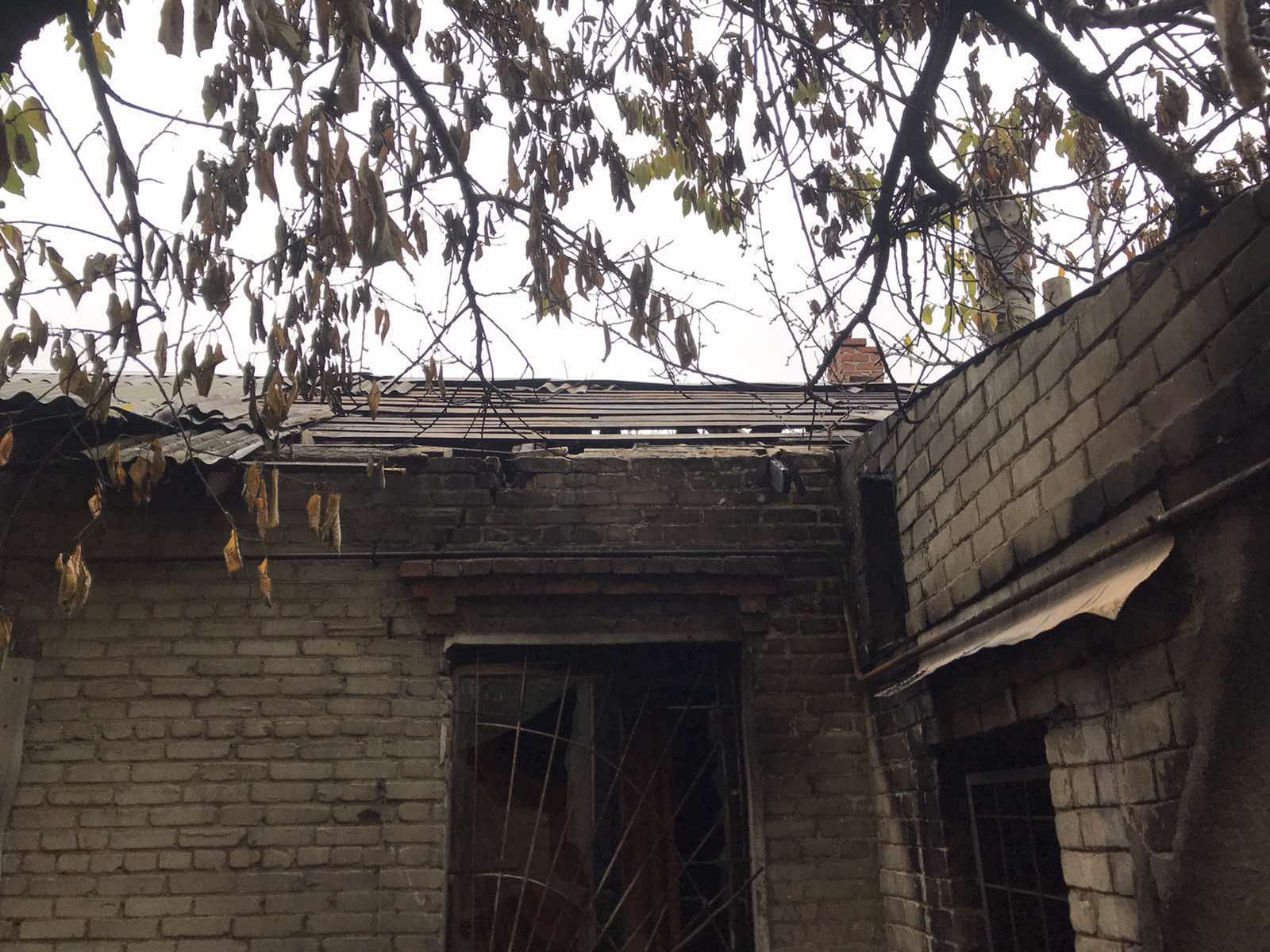 немышля, пожар, частный дом