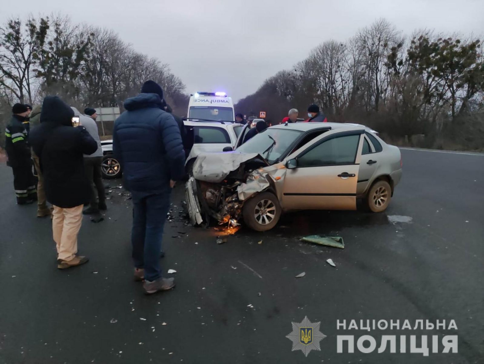 Авария в Изюмском районе: машины всмятку, четверо пострадавших (фото)