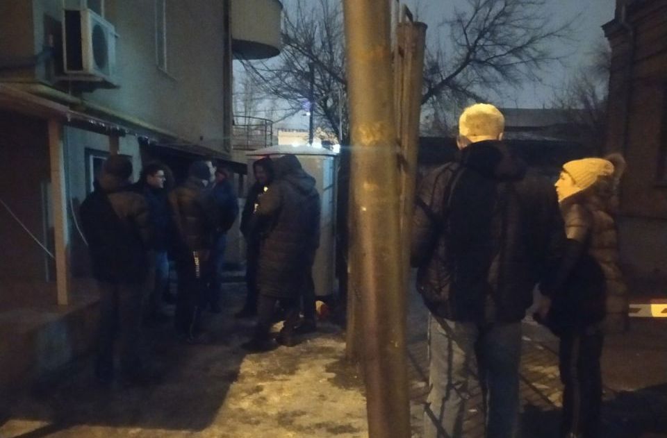 Пожар в центре: эвакуированы люди