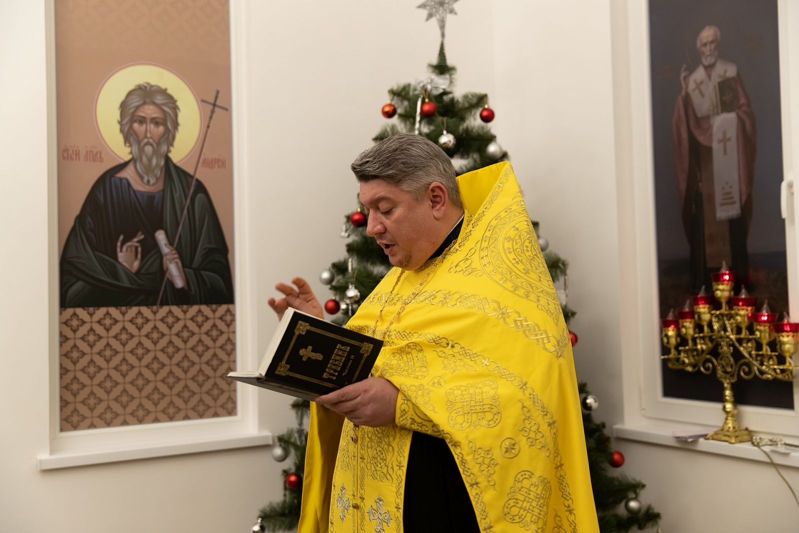 Представители разных религиозных конфессий провели молебен на "Барабашово"