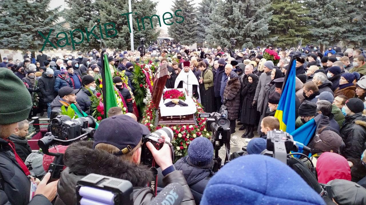 Геннадия Кернеса похоронили (фото, видео)