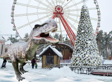 В Харькове открывают парк динозавров