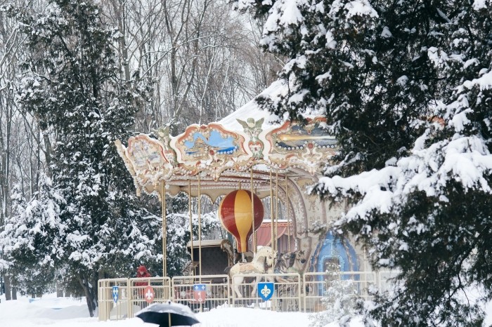 Аттракционы в парке Горького на Новый год проработают до утра