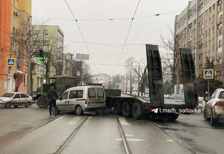 На Московском проспекте – ДТП, собирается пробка