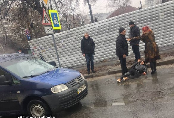 В Харькове снова сбили человека на пешеходном переходе