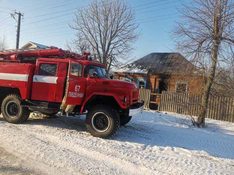 Под Харьковом в сгоревшем доме нашли труп (фото)